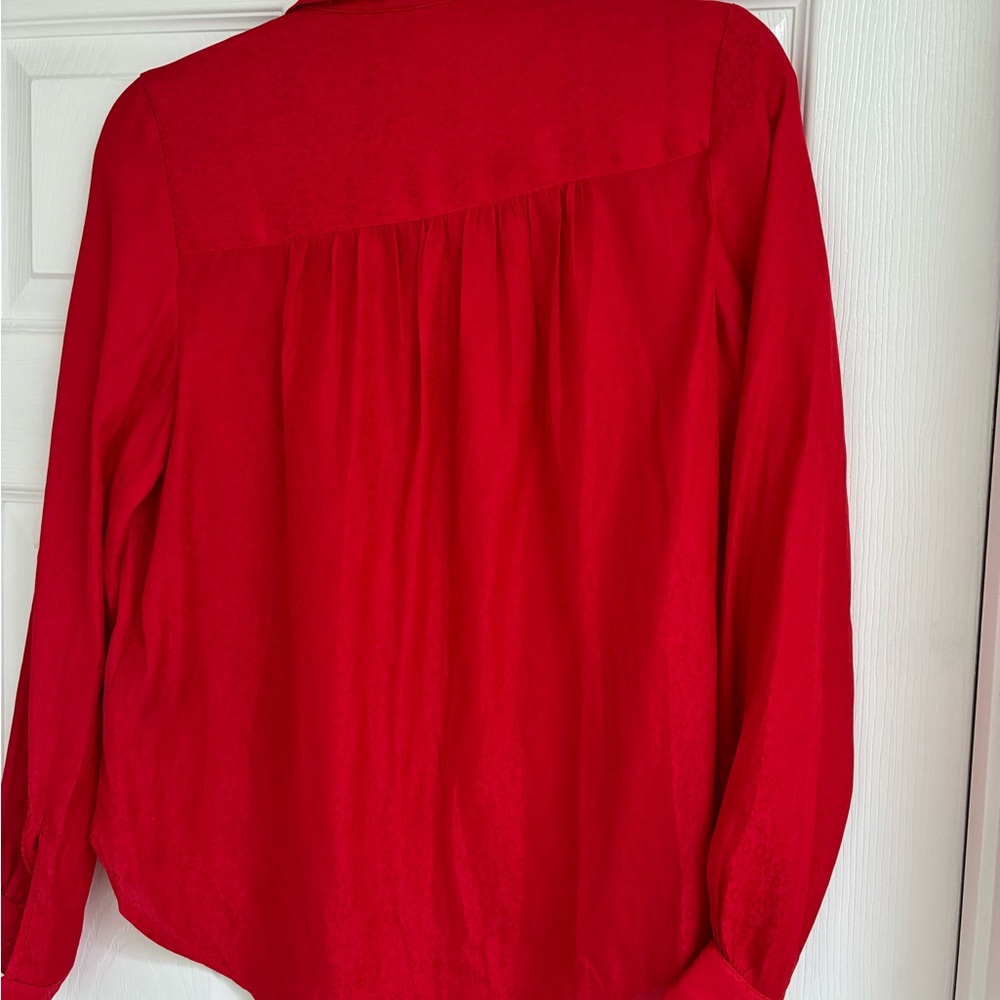 H&M  Red Blouse - Picture 3 of 4